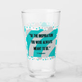 Culbuteur en verre d'inspiration (Dos)