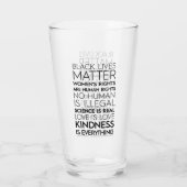 Culbuteur en verre #KindnessisEverything (Dos)