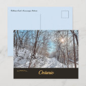 Culham Trail Mississauga Ontario Briefkaart (Voorkant / Achterkant)