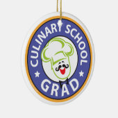 Culinair Afstuderen Keramisch Ornament (Rechts)