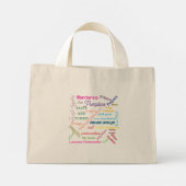 Culinair Canvas Boodschappennet Mini Tote Bag (Achterkant)