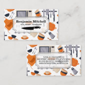 Culinair Chef | Keuken Gereedschap Visitekaartje (Voorkant / Achterkant)