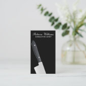 Culinair mes visitekaartje (Staand voorkant)