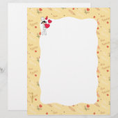 Culinaire Gedekte Stationery (Voorkant / Achterkant)