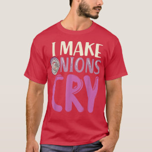 Culinaire Joke Cook Onion Chef Food Kooking Funny  T-shirt