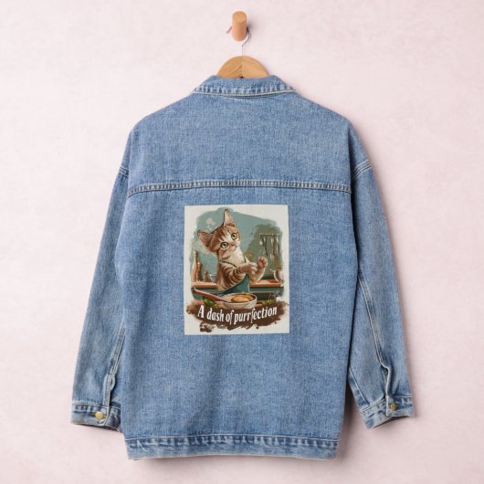 Culinaire kat chef denim jacket (Hangar)