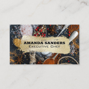 Culinaire Kunsten Specerijen op spenen Visitekaartje