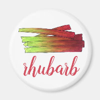 Culinaire Rhubarb Stalks Vegetable Garden Food Veg