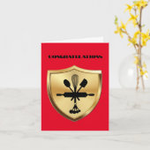 Culinaire School Afstuderen Kaart of Baking School (Gele Bloem)