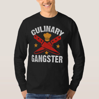 Culinary Gangster Chefs Cooking T-shirt