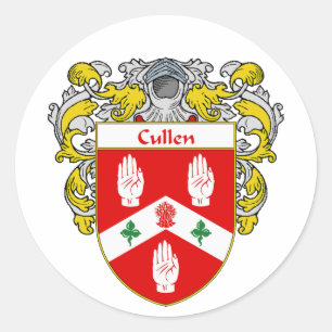 Cullen Wapenschild (gemanteld) Ronde Sticker