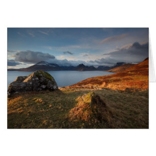 Cullin des falaises au-dessus d'Elgol