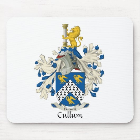 Cullum Family Crest Muismat (Voorkant)