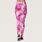 Culotte abstraite florale Legging de yoga de (Dos)