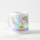 Culp's Hill Map cup Koffiemok (Voorkant links)