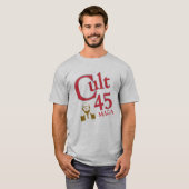 Cult 45 Trump MAGA #cult45 t-shirt (Devant entier)