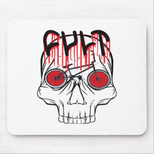 Cult BMX Halloween kostuum cadeau voor vrouwen mei Muismat