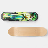 Cult of Santa Muerte Skateboard (Horizontaal)