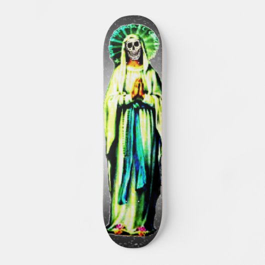 Cult of Santa Muerte Skateboard (Voorkant)
