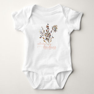 Cultiveer vriendelijkheid Bloemen Baby Romper