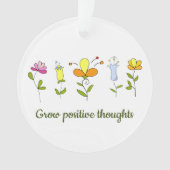 Cultiver des pensées positives fleurs (devant)