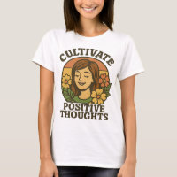 Cultiver des pensées positives T-shirt - Inspirati
