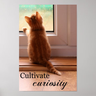 Cultivez affiche supplémentaire de curiosité la