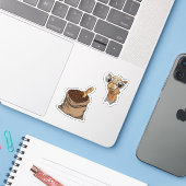 culture saoudienne camel et stickers café (Ordinateur portable avec iPhone)