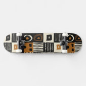 Culturel Africain Abstrait Imprimer Skateboard (Horz)