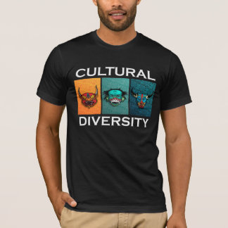 Culturele diversiteit t-shirt