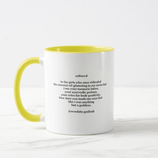 "Culturele" koffie-Mok Mok (Links)