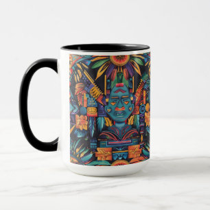Culturele saffier "Epochal Symmetry" Artisan Combo Mok