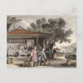 Cultuur en voorbereiding van thee uit 'China in Briefkaart (Voorkant)
