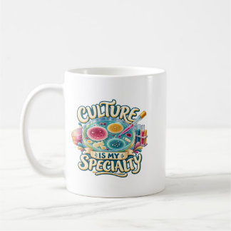 Cultuur is mijn specialisme – Grappig microbiologi Koffiemok