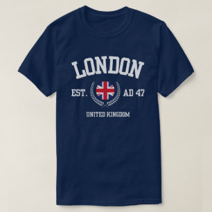 Cultuur van Verenigd Koninkrijk Vlag T-shirt