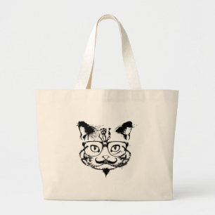 Cultuurkat Grote Tote Bag
