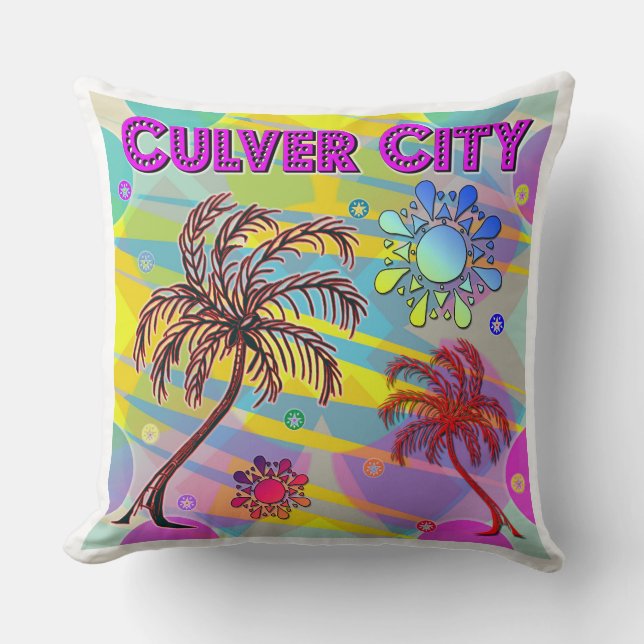 Culver City Happy en Hope Pillow Kussen (Voorkant)
