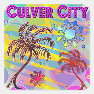 Culver City Happy en Hope Sticker