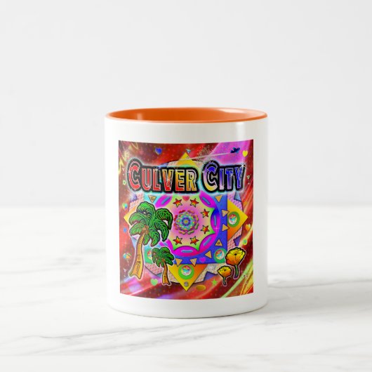 Culver City Tropical Friends Mug (Centre)