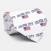 Culver City US Flag Stropdas (Opgerold)