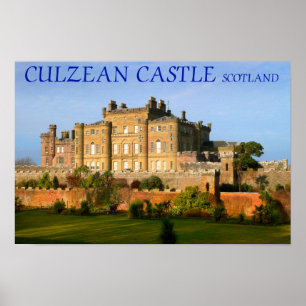 culzeaans kasteel - schotland poster