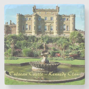 Culzean Castle - Kennedy Clan Stenen Onderzetter