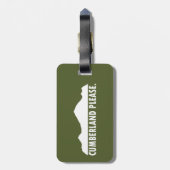 Cumberland alsjeblieft bagagelabel (Achterkant verticaal)