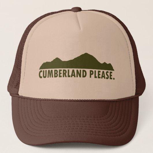 Cumberland alsjeblieft trucker pet (Voorkant)