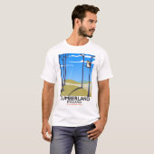 Cumberland, Engeland,  reisposter. T-shirt (Voorkant volledig)