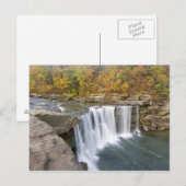 Cumberland Herfst State Park bij Corbin Kentucky Briefkaart (Voorkant / Achterkant)