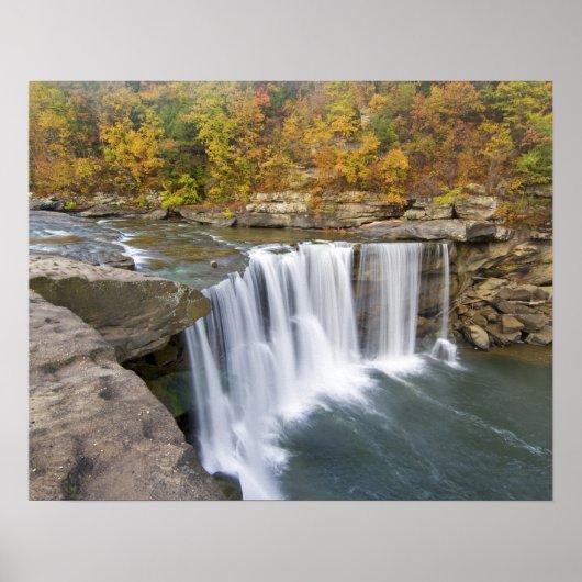 Cumberland Herfst State Park bij Corbin Kentucky Poster (Voorkant)