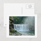 Cumberland Herfsten, Kentucky Briefkaart (Voorkant / Achterkant)