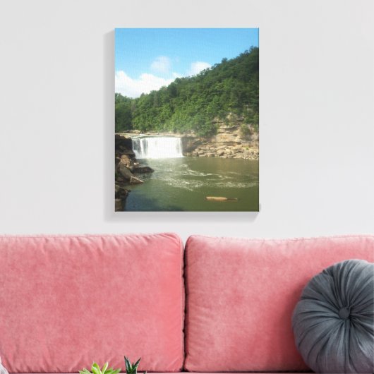 Cumberland Herfsten, KY Canvas Afdruk (Insitu (Woonkamer))