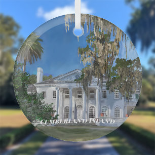 Cumberland Island Glas Ornament